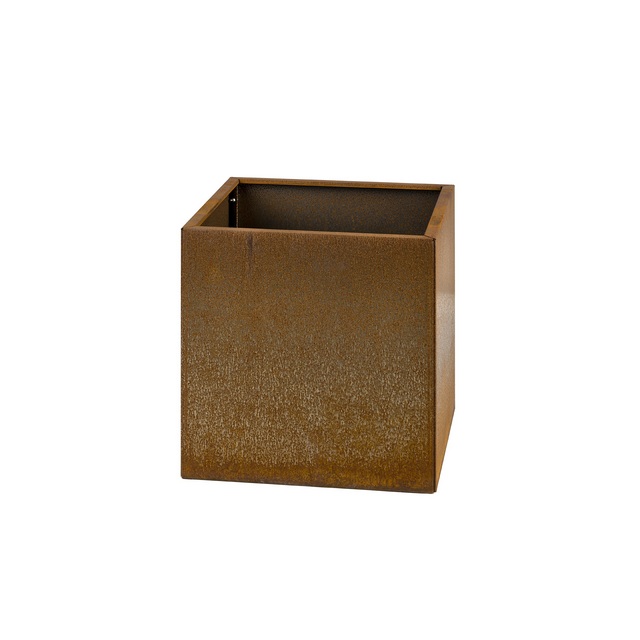 CORTENKRUKA 50X50X50 KRUKA CORTENSTÅL